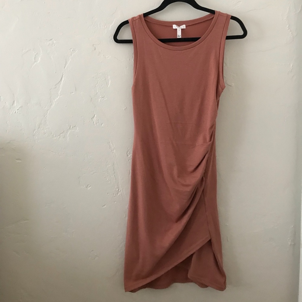 Leith side rusched dress